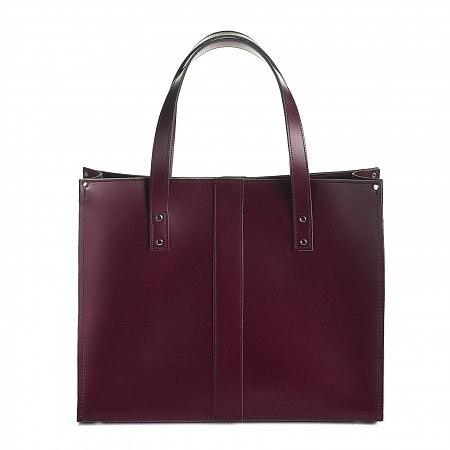 Zatchels Shopper Marsala Red